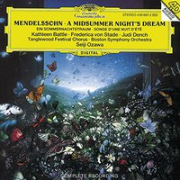 Mendelssohn: A Midsummer Night's Dream (complete) / Ozawa, Boston Symphony Orchestra