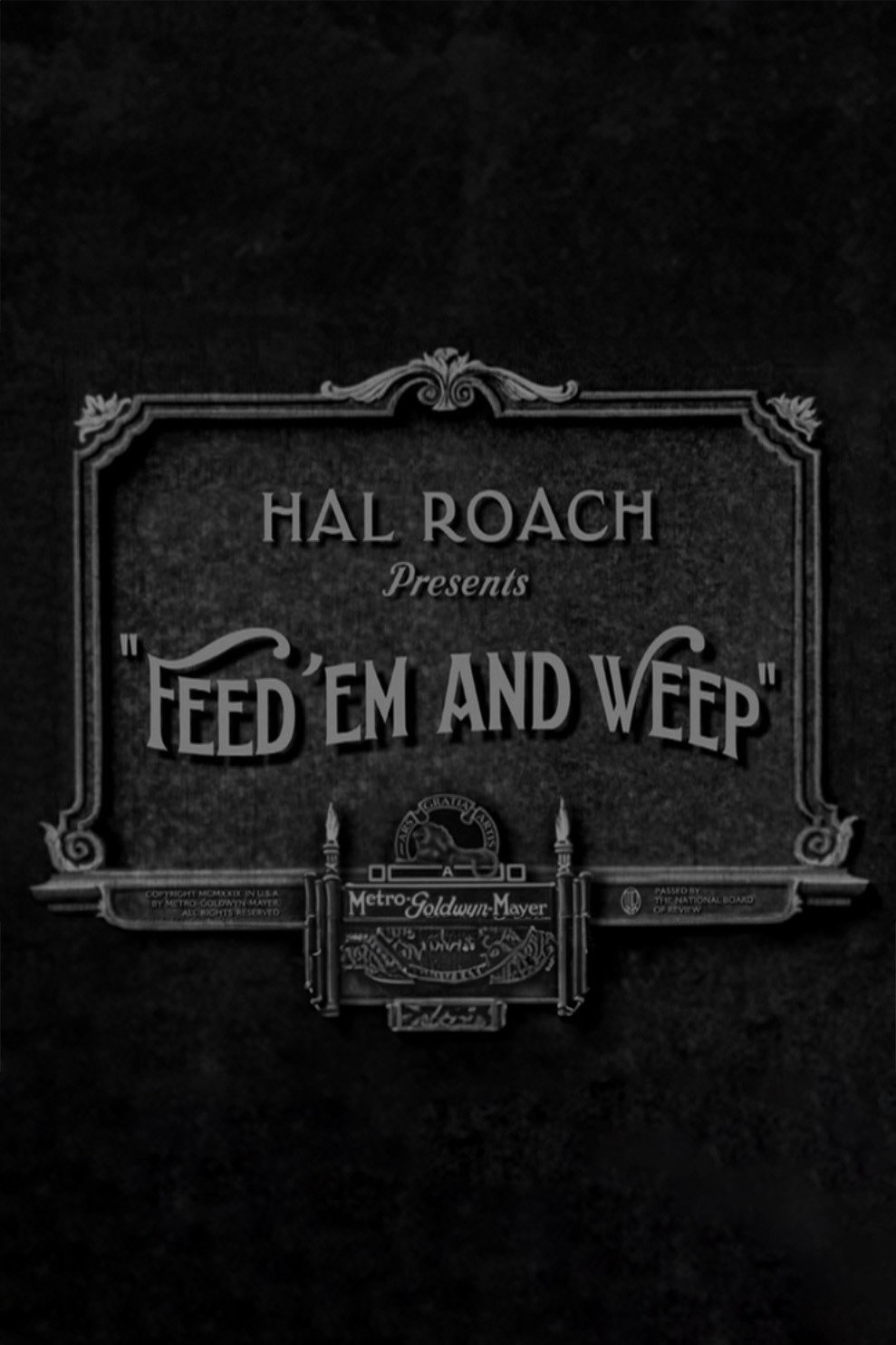 Feed 'em and Weep