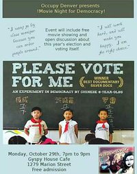 Please Vote for Me