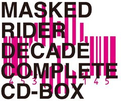MASKED RIDER DECADE COMPLETE CD-BOX