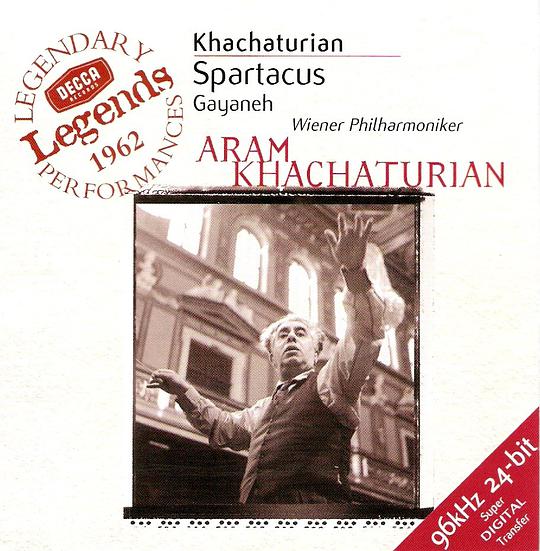 哈恰图良：芭蕾组曲《斯巴达克斯》《加雅涅》 / 格拉祖诺夫《四季》