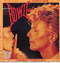 David Bowie China Girl 1983 UK 12" vinyl 12EA157