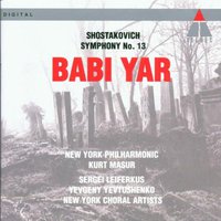 Shostakovich: Symphony No13, Op113; Yevtushenko: Babi Yar [Recitation]
