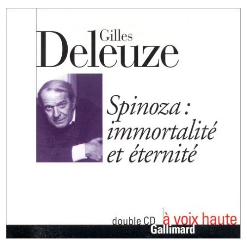 Spinoza: immortalité et éternité
