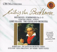 Beethoven: Symphonies No. 1-9; Overtures "Fidelio", "Egmont"