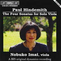 Hindemith: The Four Sonatas for Solo Viola