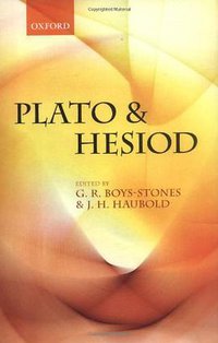 Plato and Hesiod (Oxford University Press 2010)