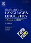 Encyclopedia of Language and Linguistics (Elsevier Science 2005)