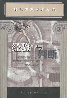 经验与判断――逻辑谱系学研究