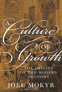A Culture of Growth (Princeton University Press 2016)