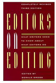 Editors on Editing (Transition Vendor 1994)