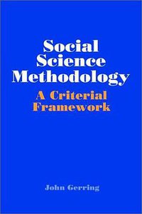 Social Science Methodology (Cambridge University Press 2001)