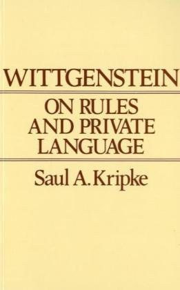 Wittgenstein on Rules and Private Language