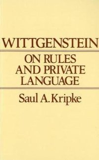 Wittgenstein on Rules and Private Language (Wiley-Blackwell 1991)
