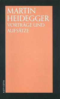 Vorträge und Aufsätze (Klett-Cotta 2009)