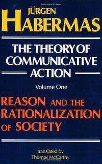 The Theory of Communicative Action, Volume 1 (Beacon Press 1985)
