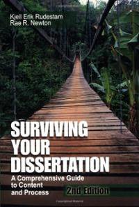 Surviving Your Dissertation (Sage Pubns 2000)