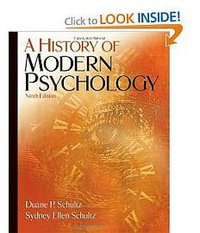 A History of Modern Psychology (Wadsworth Publishing 2007)
