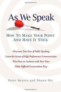 As We Speak (Atria Books 2011)