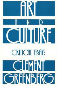 Art and Culture (Beacon Press 1992)
