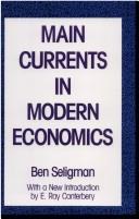 Main Currents in Modern Economics