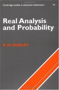 Real Analysis and Probability (Cambridge University Press 2002)