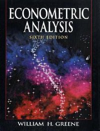 Econometric Analysis (Pearson 2007)