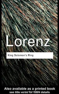 King Solomon's Ring (Routledge 2002)