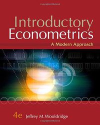 Introductory Econometrics (South-Western College Pub 2008)