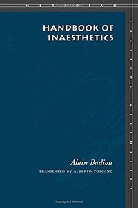Handbook of Inaesthetics (Stanford University Press 2004)