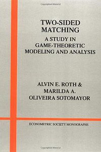 Two-Sided Matching (Cambridge University Press 1992)