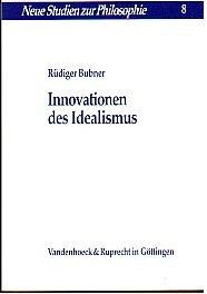 Innovationen des Idealismus