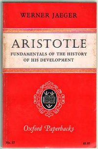 Aristotle (Oxford University Press 1962)