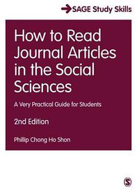 How to Read Journal Articles in the Social Sciences (SAGE Publications Ltd 2015)