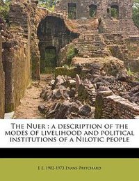 The Nuer (Nabu Press 2011)