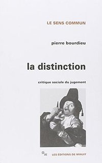 La Distinction (Les Editions de Minuit 1979)