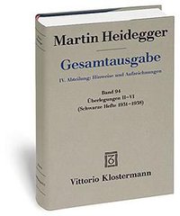 Gesamtausgabe. 4 Abteilungen / Überlegungen II-VI (Klostermann, Vittorio 2014)