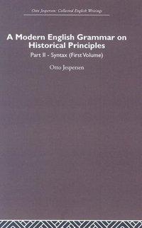 A Modern English Grammar on Historical Principles