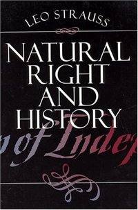 Natural Right and History (University Of Chicago Press 1965)