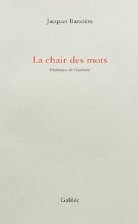La chair des mots (Galilee 1998)