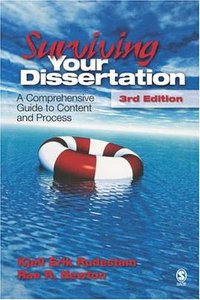 Surviving Your Dissertation (Sage Pubns 2007)