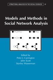 Models and Methods in Social Network Analysis (Cambridge Univ Pr 2005)