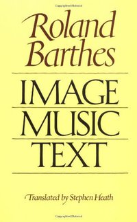 Image-Music-Text (Hill and Wang 1978)