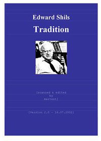 Tradition (University of Chicago Press 1981)