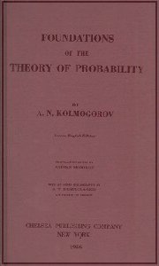 Foundations of the Theory of Probability (Chelsea Pub Co 1960)