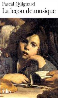La Leçon de musique (Gallimard 2002)