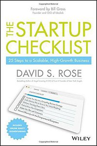 The Startup Checklist (Wiley 2016)