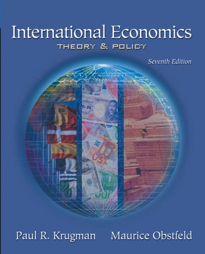 International Economics: Theory and Policy