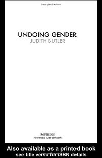 Undoing Gender (Routledge 2004)
