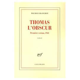Thomas l'obscur : Première version, 1941